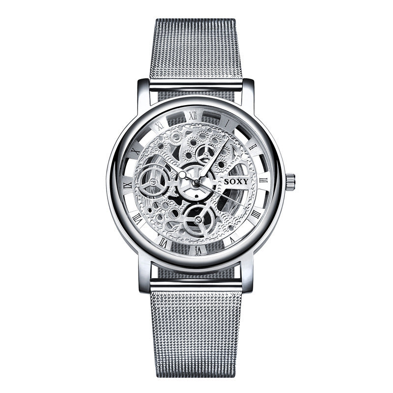 Amazon Explosion Watch, Men's Watch, Men's Non Mechanical Watch, Hollow Cross Border Watch